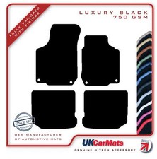 Fits Seat Leon Mk1 (Inc Cupra / R & FR) 2001-2005 Hitech Black Luxury  Car Mats