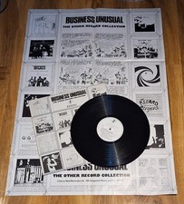 Business Unusual Comp UK Subs Throbbing Gristle The Dole Punk Vinyl Poster A1/B1