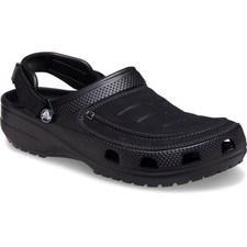 Crocs Yukon Vista II Polyurethane Men's Black/Slate Grey Clogs New