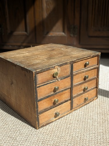 Vintage wooden apothecary - wooden,