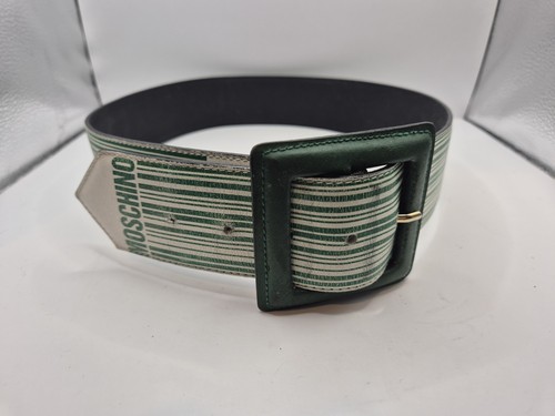 Moschino jeans green barcode - moschino,
