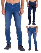 Mens Skinny Fit Jeans Straight