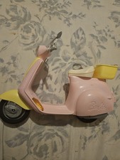 Barbie Pink Yellow Vespa