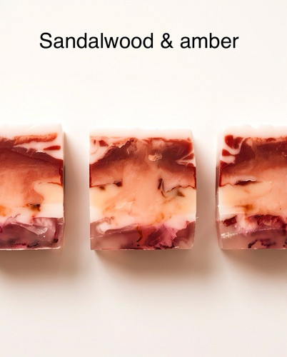 Sandalwood amber marbled - sandalwood, &