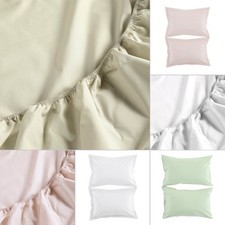 Christy Pillowcases and Fitted Sheets - 100% Organic Turkish Cotton Single