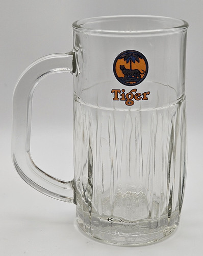 Tiger beer vintage ribbed mug - tiger,