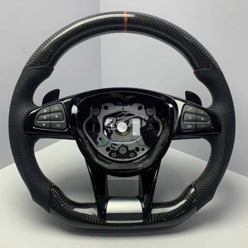 Carbon fiber steering wheel - fiber,