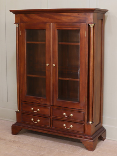 Glass display cabinet - glass, solid