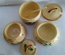 Manor Ware Pots/Jars X3