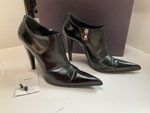 Prada black leather - prada,