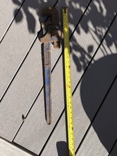 Antique Adjustable Monkey Wrench Pipe Grips