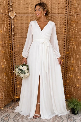 Goddiva bnwt white chiffon - goddiva,