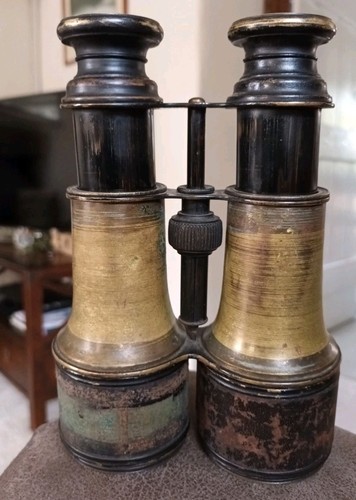Antique c1900 brass japanned - brass, &