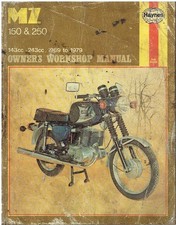 MZ ES150 ES150/1 TS150 ETS250 ETS250/2 TS250 TS250/1 (1969-79) WORKSHOP MANUAL