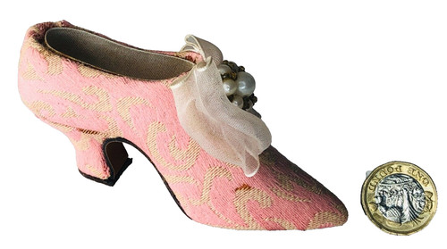 Ornament shoes heels pink - shoes,
