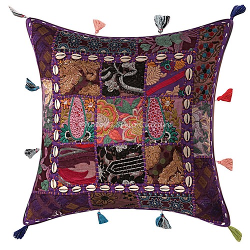 Patchwork cushion cover - patchwork,