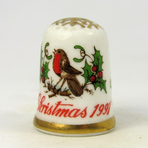 Caverswall collectable thimble - collectable,