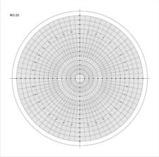 Optical Comparator Chart For Profile Projector Overlay Chart Mitutoyo 512075