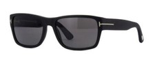 TOM FORD MASON TF 445 02D Matte Black POLARISED Sunglasses Sonnenbrille Size 58