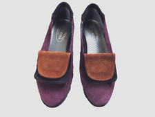 Vtg Multi Moda Italy Purple