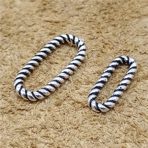 Sterling silver coiled - 5,
