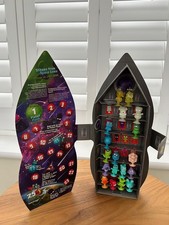 Lidl Stikeez From Space Space rocket storage box with 18 Different Stikeez 2016
