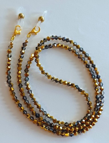 Eyeglass chain gold - 27", &