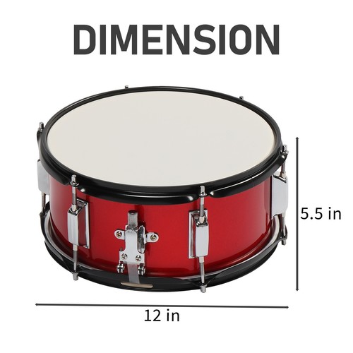 Red 5 inches - 12, 5.5