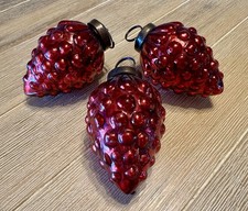 Vintage Red Kugel Style