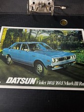 Datsun Violet 140J/160J Mark 111 Range Brochure