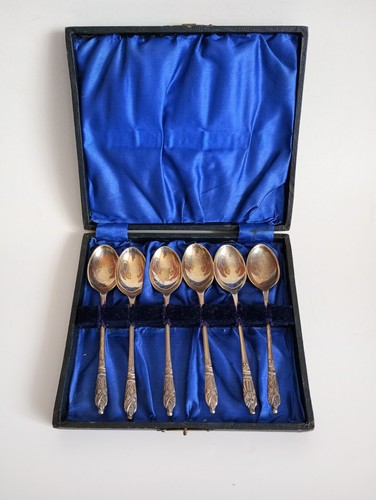 Vintage s tea spoons - vintage,