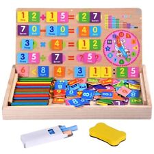 Children Montessori Magnetic  Digital Stick Learning Preschool Educational Toys