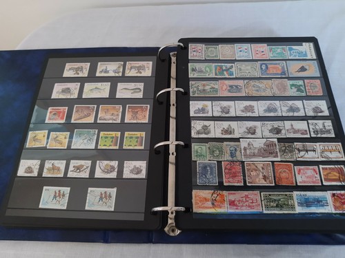 Stamp album stock - stock, binder