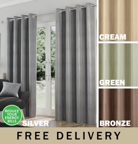 Goodwood wave design curtains - design,