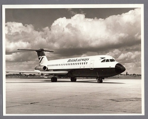British airways bac1 bbme - bac1-11, g-bbme