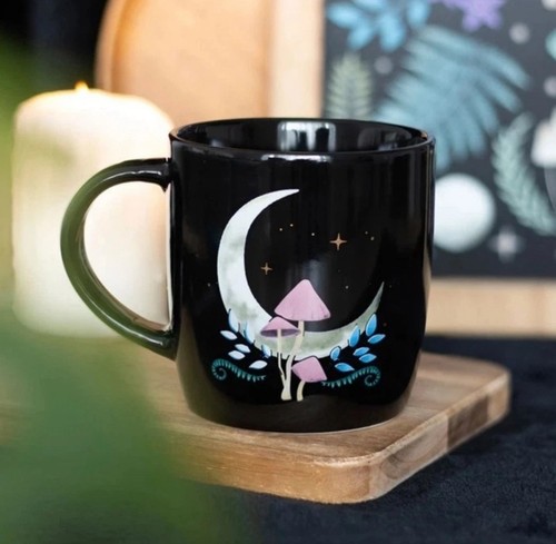 Dark forest mystical moon - dark,