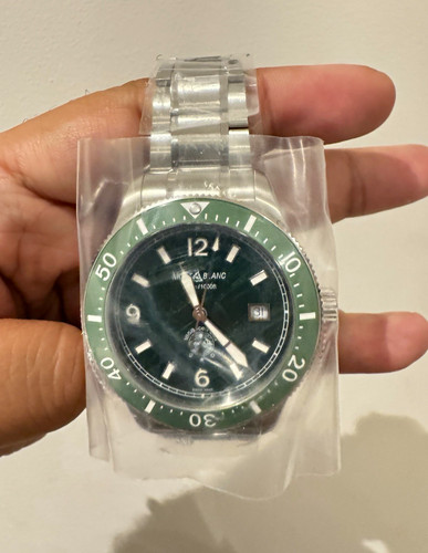 Montblanc ice sea - 41mm, green