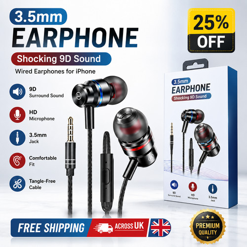 Earphones headphones wired for - headphones,