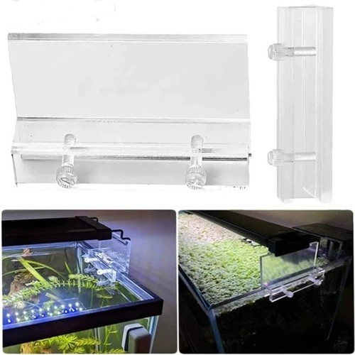 Aquarium clear fish tank led - clear,