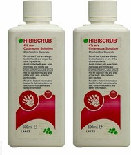Hibiscrub Multibuy Cutaneous Solution, 500ml - 2 Pack