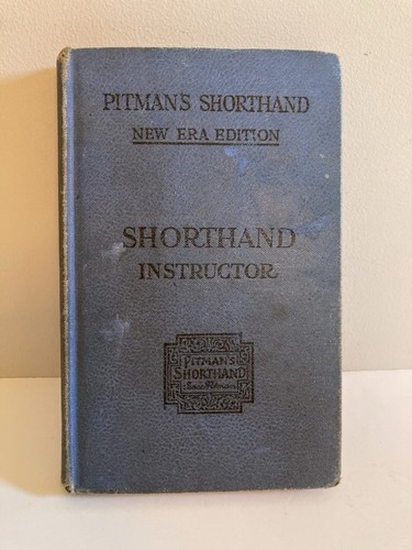 Pitman shorthand - pitman’s,