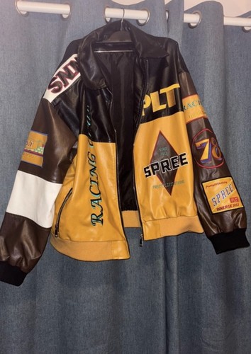 Plt faux leather racing - plt,