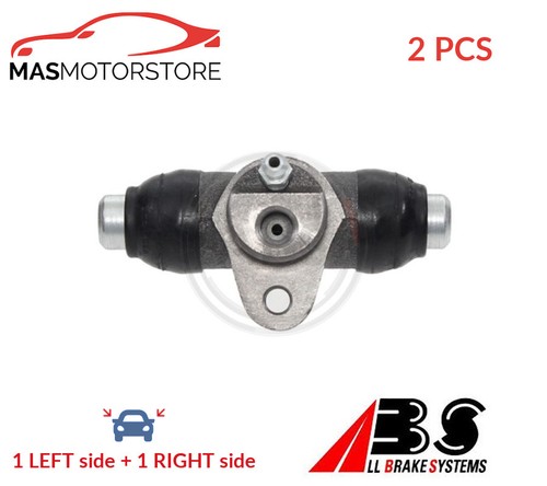 Drum wheel brake - wheel, pair