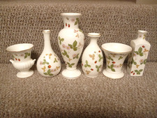6  X WEDGWOOD WILD STRAWBERRY