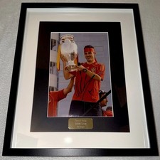 David Villa Hand Signed Framed