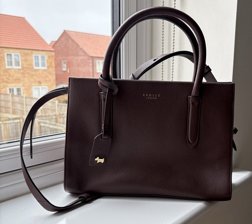 Radley burgundy leather - burgundy,