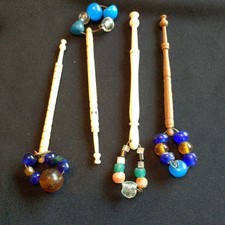 Wood & Bone Lace Bobbins