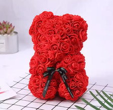 25cm artificial teddy rose - 25cm,