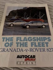 Rover 827 v Ford Granada Range