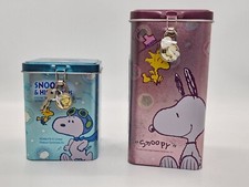 Snoopy And His Friends Peanuts Money Box Tins With Lock And Keys